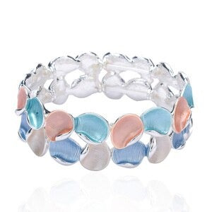 Stylish Stretch Bracelet with Classic setting of Matte colors to compliment all those exclusive occassions