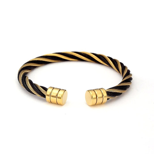 Vintage Fashion Titanium Steel Cuff Bracelet / Bangle To Go For Any Occasion