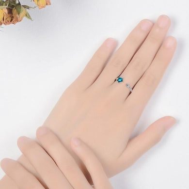 925 Silver Adjustable Stylish Formal Finger Rings