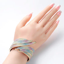 Load image into Gallery viewer, Unique and Colorful combination of colors in Cuff Bangles