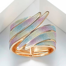 Load image into Gallery viewer, Unique and Colorful combination of colors in Cuff Bangles