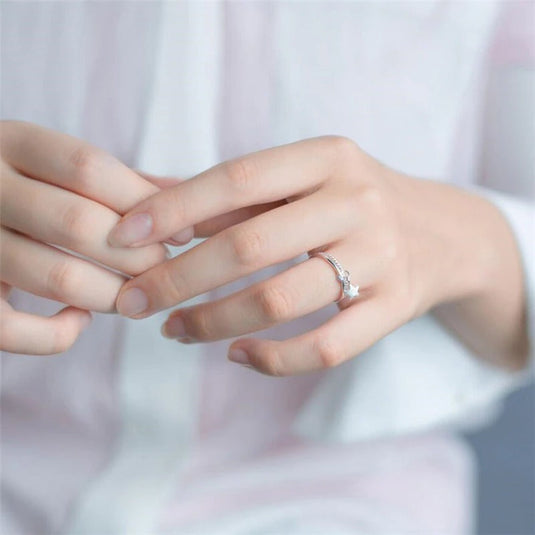 925 Silver Stylish Formal Finger Rings (N)