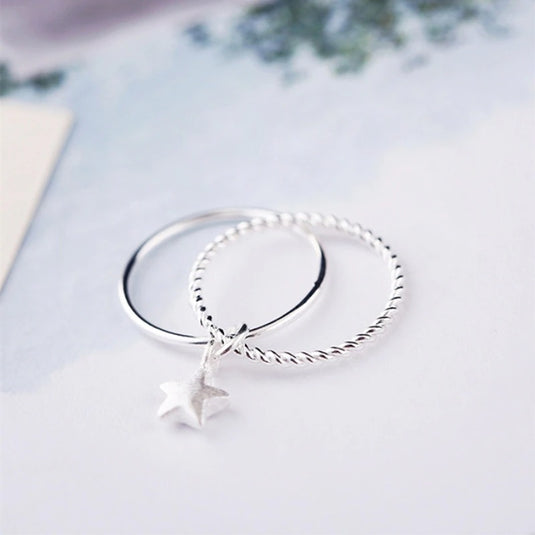 925 Silver Stylish Formal Finger Rings
