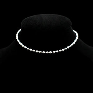 925 Silver Simple Exquisite Round Beaded Anklet