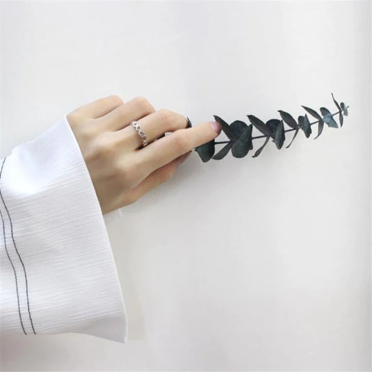 925 Silver Adjustable Stylish Formal Finger Rings